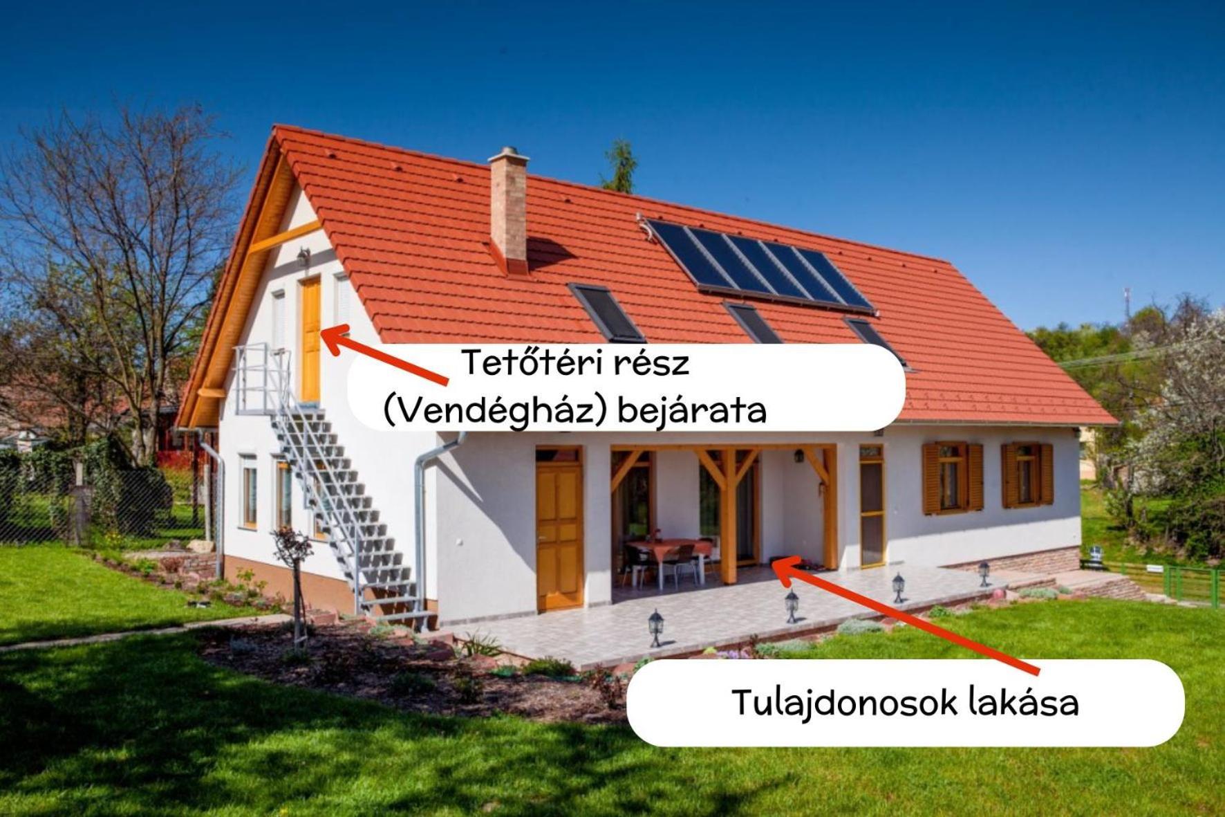 Rozmaring Vendeghaz Hotel Zengovarkony Exterior photo